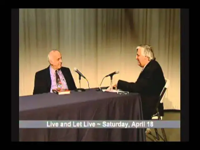 'Video thumbnail for Live & Let Live 2009/04/18'