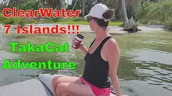 'Video thumbnail for Exploring 4 Islands In Clearwater Harbor With Deck's Water Adventure on a TakaCat'