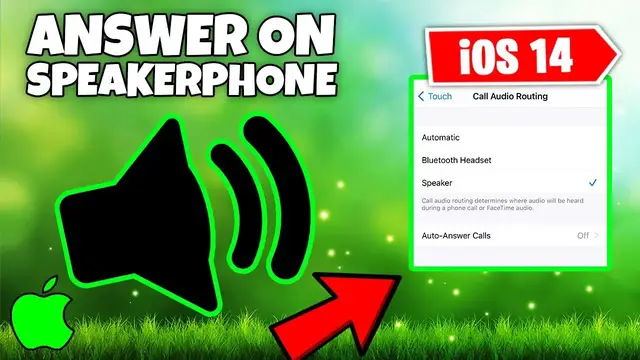 'Video thumbnail for How To Set Speakerphone Mode To Automatically Activate On iPhone Calls'