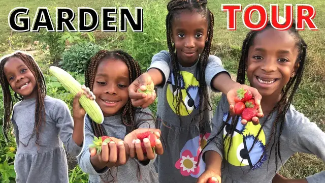 'Video thumbnail for Our Family Garden Tour | 2022 Garden Tour | Kiddos Love to Garden ☺️'