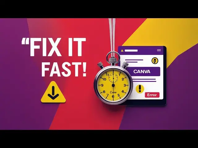 'Video thumbnail for How to Fix Canva Download Errors Fast: Try These Proven Fixes'