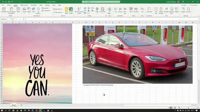 'Video thumbnail for How To Insert Images and Shapes in Excel'