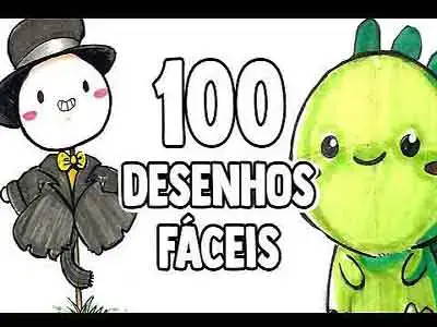 'Video thumbnail for Como Fazer 100 Desenhos Fáceis'