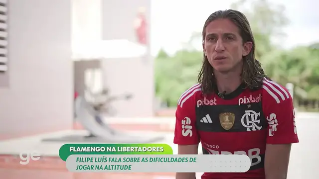 'Video thumbnail for Filipe Luís revela os desafios do Flamengo em jogos de altitude'