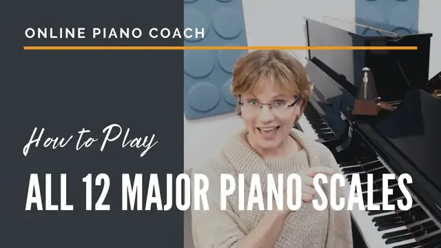 'Video thumbnail for Learn 12 Major Scales for Piano'
