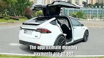 'Video thumbnail for The 2023 Tesla Model X Plaid Review | Luxury Electric SUV.'