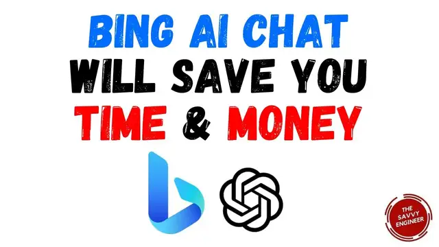 'Video thumbnail for Bing AI Chat Feature Will Save You Time & Money in 2023'