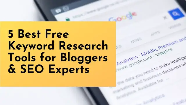 'Video thumbnail for #1 Best Free Keyword Research Tool for Website and Blog in 2021'