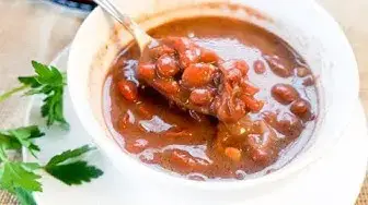 'Video thumbnail for Red Kidney Bean Consommé'