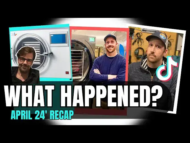 'Video thumbnail for Freeze-Drying News | APRIL 2024 Recap'