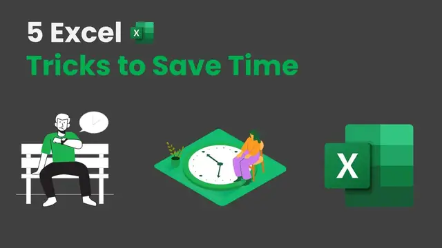 'Video thumbnail for 5 Time Saving Excel Tricks'