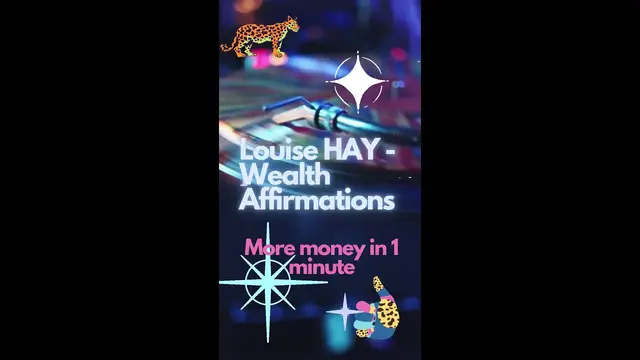 'Video thumbnail for [LOUISE HAY] Abundance, Prosperity and Wealth Affirmations (Let it into your life)'