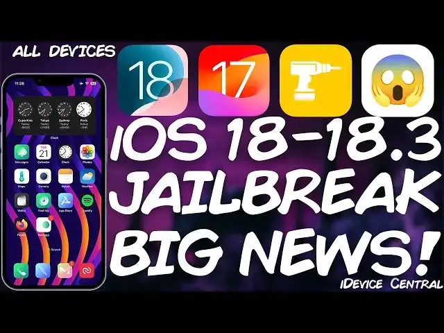 'Video thumbnail for iOS 18.0 - 18.3 JAILBREAK (All Devices) MASSIVE New Kernel Vuln From Pattern-F! Looking Very Good!'