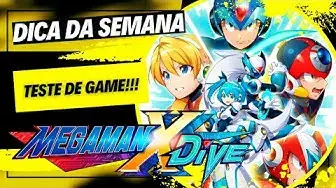 'Video thumbnail for Mega Man X Dive Conferido e Testado - Game Mobile Android e IOS - Dica da Semana'