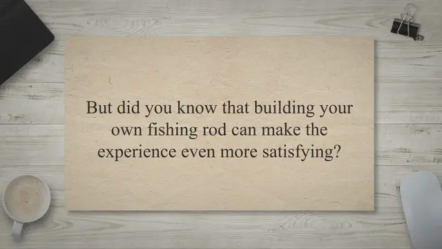 'Video thumbnail for How to Build Your Own Fishing Rod from Scratch'
