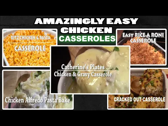 'Video thumbnail for Amazingly Easy Chicken Casseroles'