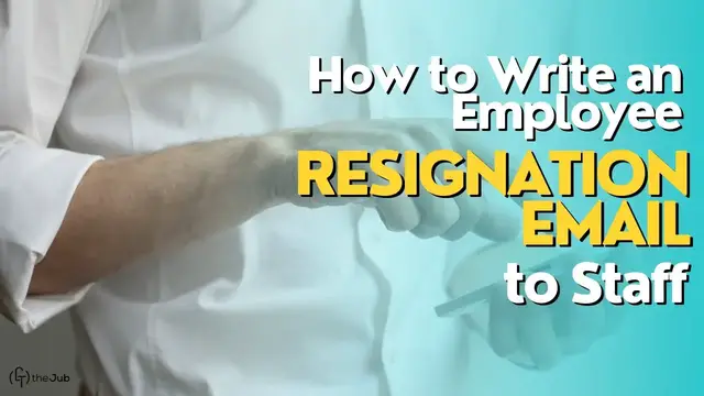 'Video thumbnail for How to Write an Employee Resignation Announcement to Staff (with Examples)'