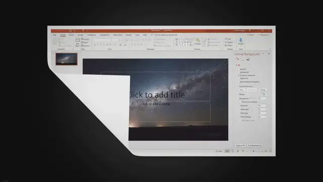 'Video thumbnail for How to Fit Picture into PowerPoint Slide Automatically - Vegaslide'