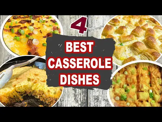 'Video thumbnail for 4 BEST CASSEROLE DISHES | Easy Casserole Recipes Perfect for Fall | Catherine's Plates'