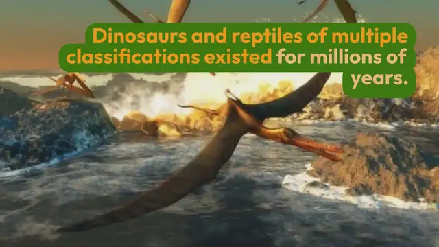 'Video thumbnail for Pterosaurs flying dinosaurs'
