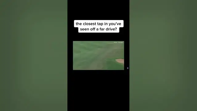 'Video thumbnail for Hole in One Near 👀 Miss #shorts #golf #impossible | Dustin Johnson 🤯'