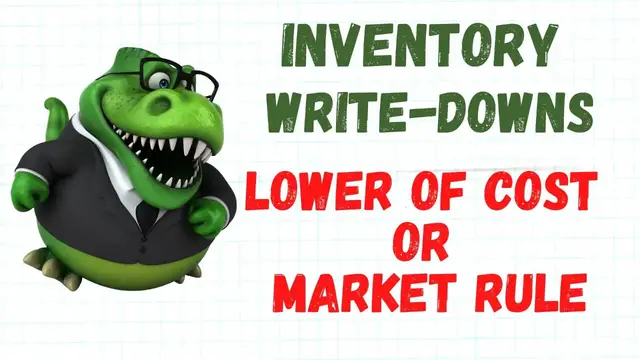 'Video thumbnail for Inventory Write-Downs | Lower of Cost or Market | Accounting How To'