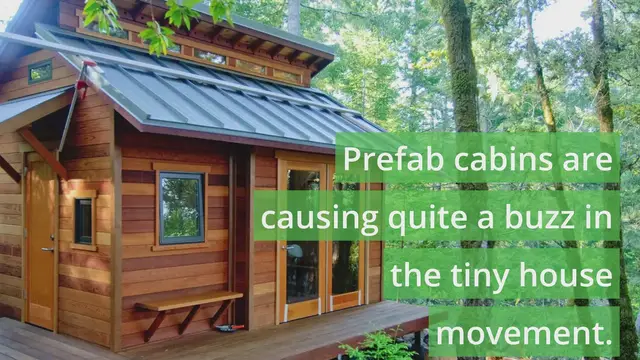 'Video thumbnail for Prefab Tiny Cabins for Under $20k'