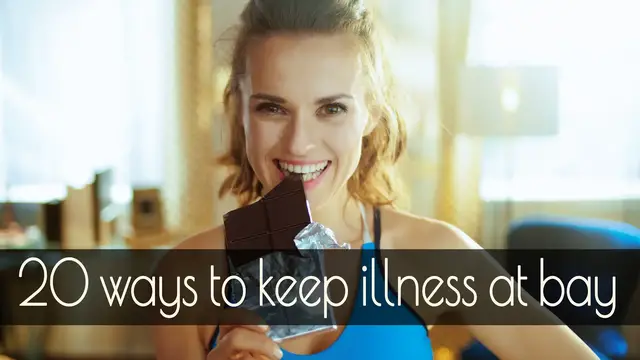 'Video thumbnail for 20 simple ways to keep illness at bay'