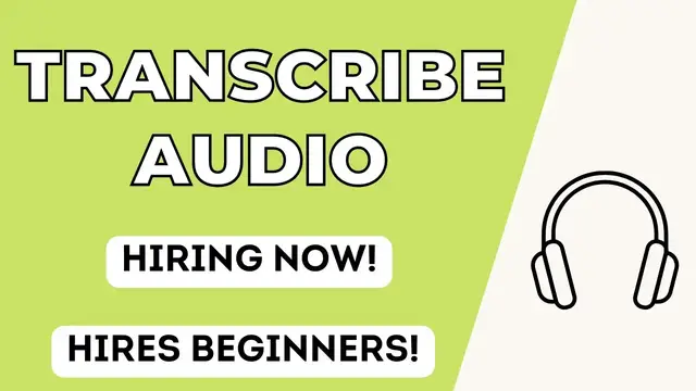 'Video thumbnail for Transcription Jobs for Beginners (In 2023) | Work From Home | Hiring now!'