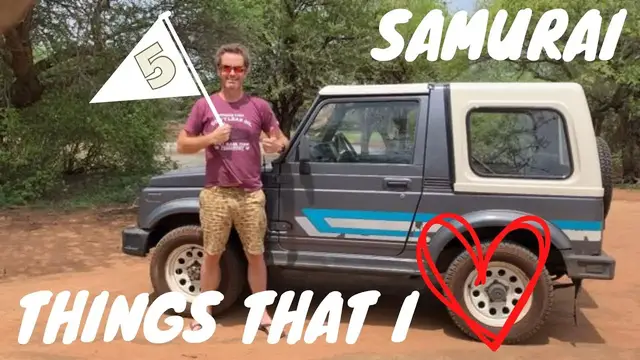 'Video thumbnail for 5 Things I Love About the 1988 Suzuki Samurai (SJ413 / Jimny / Sierra)'