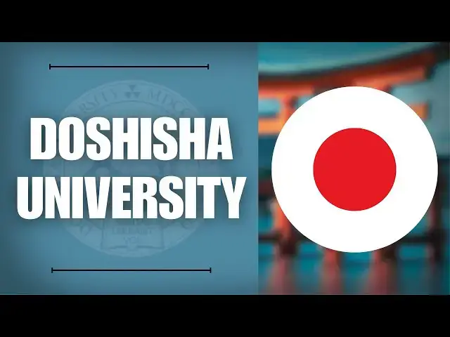 'Video thumbnail for Applying to the Doshisha University in Japan | Application Tutorial'