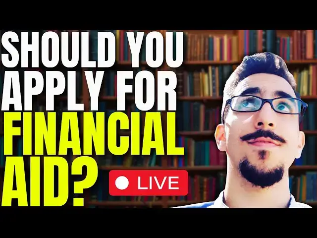 'Video thumbnail for "Should I Apply for Financial Aid?" - Livestream Clips'