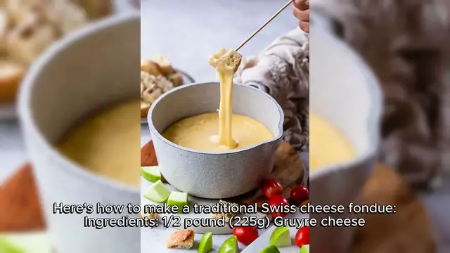 'Video thumbnail for Fondue Recipe'