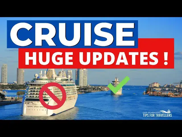 'Video thumbnail for BIG CRUISE UPDATE : New USA Cancellations, US And Europe Test Cruises, Royal Caribbean Sails & More'