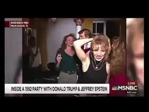 'Video thumbnail for In 1992, Trump partied with Jeffrey Epstein. Just gonna leave this here:'