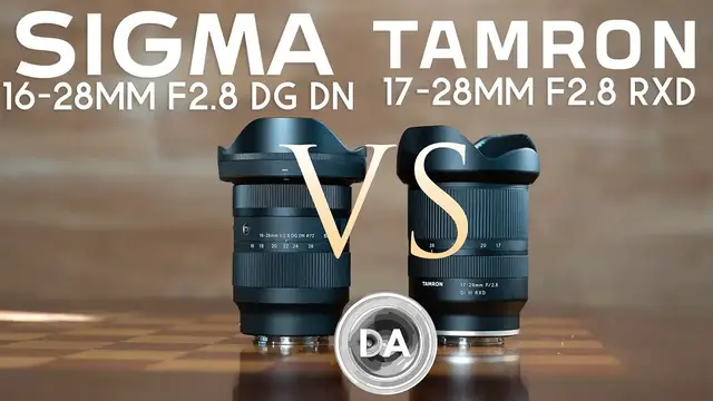 'Video thumbnail for Sigma 16-28mm F2.8 DN vs Tamron 17-28mm F2.8 RXD | Wide Angle Zooms'
