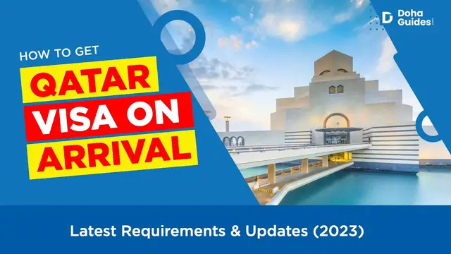 'Video thumbnail for How To Get Qatar Visa On Arrival (2023) Latest Requirements & Updates | DohaGuides.com'