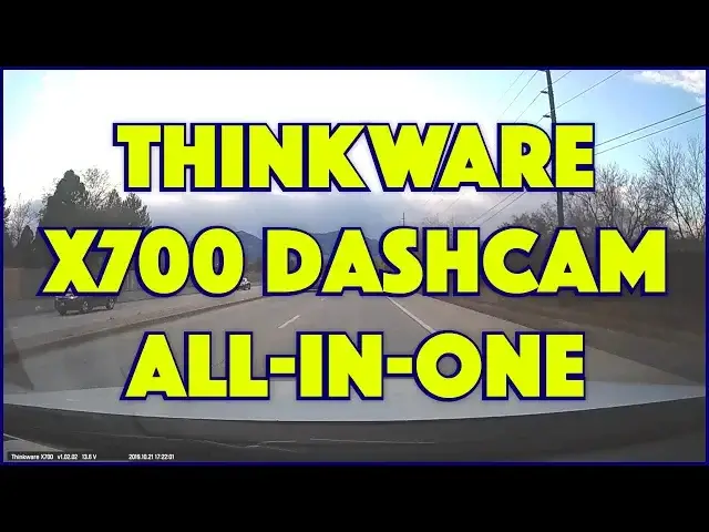 'Video thumbnail for Thinkware X700 Dashcam REVIEW'