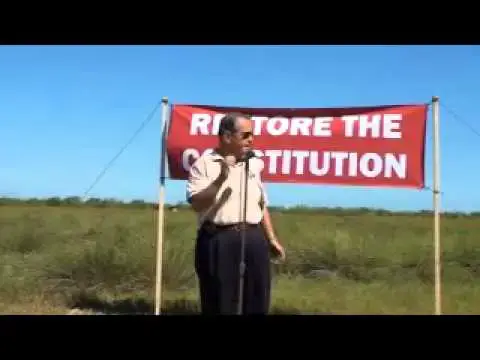 'Video thumbnail for Restore the Constitution Rally - 2010/10/30'