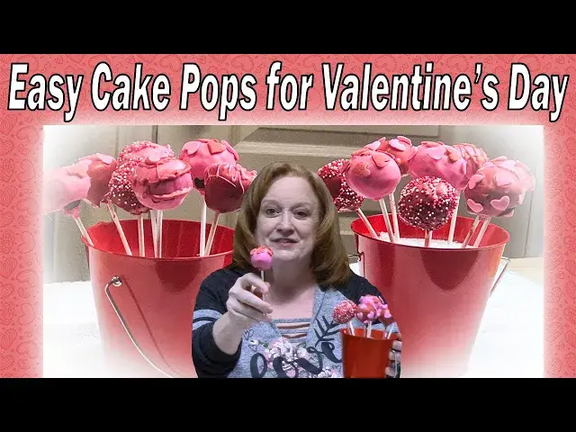 'Video thumbnail for EASY CAKE POP RECIPE | VALENTINE'S DAY DESSERT COLLAB 2020 | BAKE WITH ME CAKE POPS'
