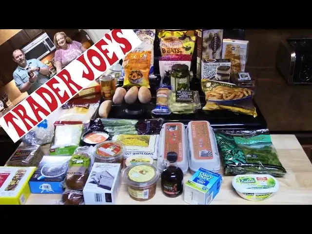 'Video thumbnail for TRADER JOE'S GROCERY HAUL | 09 21 2018'