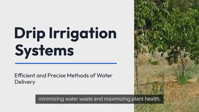 'Video thumbnail for Drip Irrigation Systems Explained'