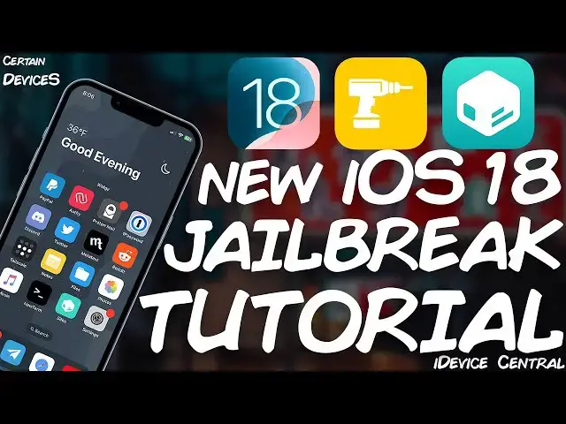 'Video thumbnail for Easy iOS 18.0 - iOS 18.3 Jailbreak Guide - Unlock New Features With PaleRa1n'