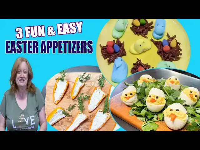 'Video thumbnail for 3 FUN & EASY EASTER APPETIZERS'
