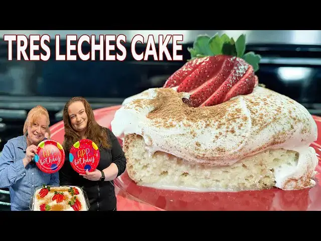 'Video thumbnail for TRES LECHES CAKE (3 Milk) Happy Birthday Rianna'