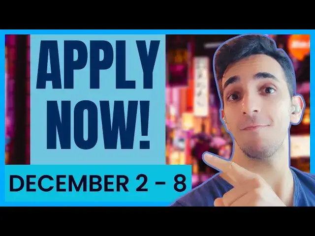 'Video thumbnail for Currently Open Scholarships for International Students - December 2 - 8'
