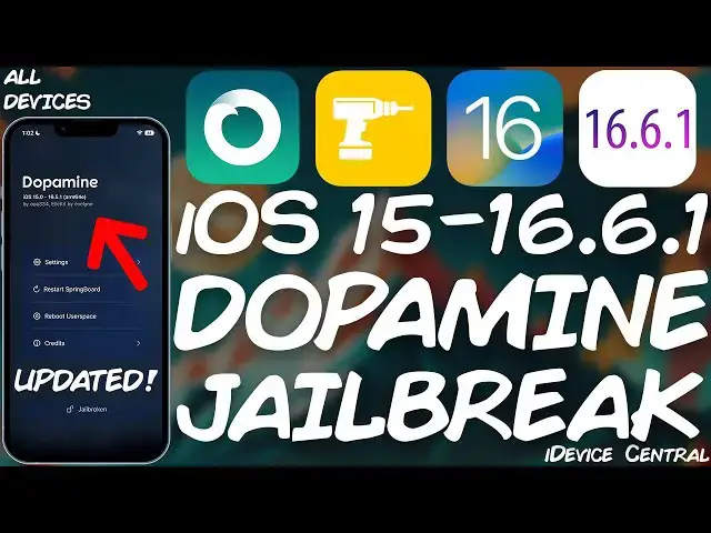 'Video thumbnail for New Dopamine JAILBREAK 2.1.5 RELEASED (iOS 15 - 16.5.5, A8 - A16, M1 - M2). Here's What's New!'