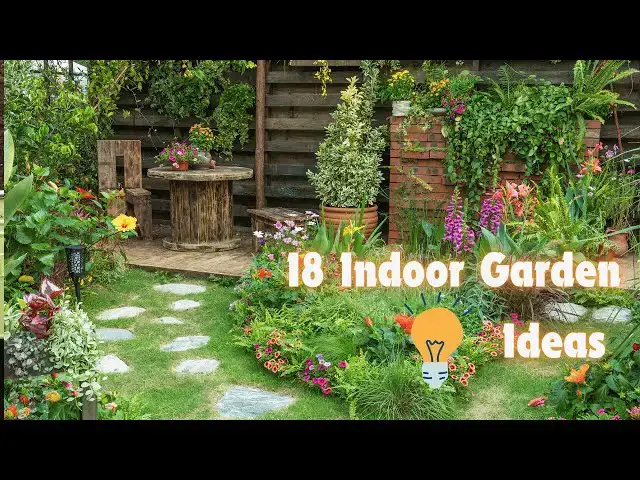 'Video thumbnail for 18 Indoor Garden Ideas #IndoorGardening #HomeDecor #plantlovers'