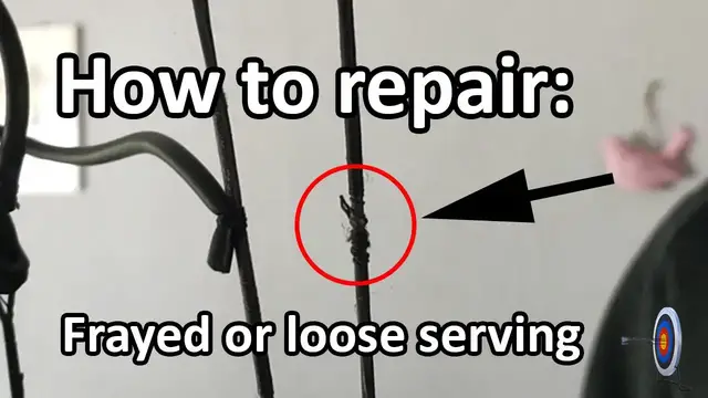 'Video thumbnail for HOW TO REPAIR: FRAYED or LOOSE SERVING'