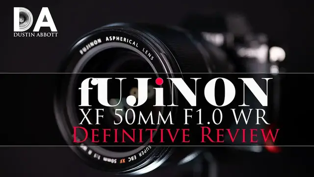 'Video thumbnail for Fujinon XF 50mm F1.0 WR Definitive Review | 4K'